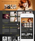 Hình ảnh: Thiết kế website salon tóc đẹp thời thượng