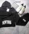 Hình ảnh: Bộ nỉ hoodie nam NY