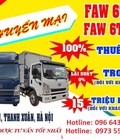 Hình ảnh: Xe Faw 7 tấn, máy cơ 120ps, thùng dài 5m1, KM 15 triệu
