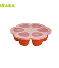 Hình ảnh: Khay chia thức ăn đa năng Béaba đỏ paprika