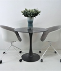 Hình ảnh: Bộ bàn tiếp khách Tulip và 2 ghế AAC thân nhựa bọc nệm hcm
