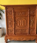 Hình ảnh: Tủ Thờ Chạm Tam Đa Lắp Ráp 1m27 Nhỏ Gọn