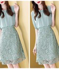 Hình ảnh: Đầm công sở chân ren cao cấp