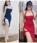 Hình ảnh: Đầm body cúp ngực 2 dây sexy cột nơ