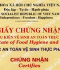 Hình ảnh: Dịch vụ đăng ký vệ sinh an toàn thực phẩm quán ăn, cửa hàng thực phẩm