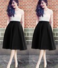 Hình ảnh: Set áo ren chân váy nơ đen Bích Phương
