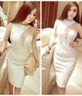 Hình ảnh: Đầm body kết bẹc ngực cao cấp