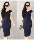 Hình ảnh: Đầm body trễ vai chéo ngực sang trọng