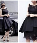 Hình ảnh: Đầm xòe phối lệch tà cao cấp