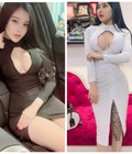 Hình ảnh: Đầm body tay dài hở ngực giọt nước sexy