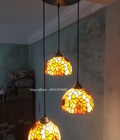 Hình ảnh: Đèn thả tiffany hoạ tiết hoa hướng dương.