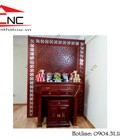 Hình ảnh: Xu hướng vách cnc phòng thờ bằng gỗ trong năm 2019 - 2020