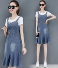 Hình ảnh: Đầm jean đuôi cá kiểu