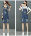 Hình ảnh: Đầm jean túi wax cá tính