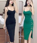 Hình ảnh: Đầm body 2 dây phối xích cúp ngực sexy