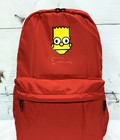 Hình ảnh: Ba lô học sinh màu đỏ in hình màu vàng BALOSUMO0013