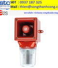 Hình ảnh: AB105STRDC24R/R đèn còi kết hợp báo động cháy nổ e2s việt nam song thành công đại diện alarm sounder