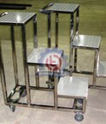 Hình ảnh: Xe đẩy thang inox