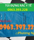 Hình ảnh: Túi đựng rác thải y tế, bao gom rác thải y tế, túi rác y tế tự hủy