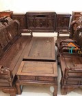 Hình ảnh: Bộ bàn ghế tần thủy hoàng gỗ mun đuôi công 6 món