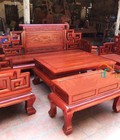 Hình ảnh: Bộ bàn ghế sơn thủy gỗ mun đuôi công 6 món