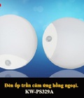 Hình ảnh: Đèn ốp trần cảm ứng có tích điện PS329A - 10W
