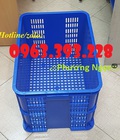 Hình ảnh: Sọt nhựa rỗng cao 39, sọt nhựa đựng hàng
