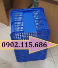 Hình ảnh: Sọt nhựa đựng rau củ, sọt nhựa đựng hải sản, sọt nhựa đựng hàng may mặc, sọt nhựa HS005,