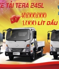 Hình ảnh: XE TẢI TERA 245L THÙNG BẠT 2.4 TẤN tặng ngay 40 triệu