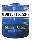 Hình ảnh: Bồn nhựa 2000L đựng hóa chất, bồn đựng hóa chất 2000L, bồn nhựa xanh 2000L đứng,