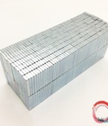 Hình ảnh: 100 Viên  Nam châm hình hộp kích thước 20x5x2mm mạ kẽm
