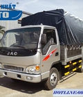 Hình ảnh: Xe tải jac l500 4.9 tấn mui bạt