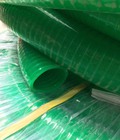 Hình ảnh: Ống nhựa xanh lõi thép dẫn chất thải môi trường