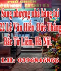 Hình ảnh: Sang nhượng nhà hàng tại 22 Lê Văn Hiến, Đức Thắng, Bắc Từ Liêm, Hà Nội.
