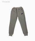 Hình ảnh: Quần nỉ bé trai dáng thể thao Nike màu ghi 8 12 tuổi
