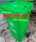Hình ảnh: Thùng rác nhựa HDPE 240 Lít, thùng rác công nghiệp 240 Lít nắp kín