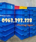 Hình ảnh: Thùng nhựa đặc B4, hộp nhựa chứa đồ, thùng nhựa đựng linh kiện