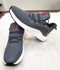 Hình ảnh: Giày thể thao nam kiểu sneaker màu xám vân gân nổi Mã 9037 X