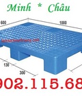 Hình ảnh: Pallet nhựa 1 mặt, pallet nhựa đặc, pallet nhựa nguyên khối, pallet nhựa 1 mặt đặc nguyên khối,