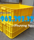 Hình ảnh: Thùng nhựa HS017, thùng nhựa đặc cao 25, hộp nhựa chứa đồ