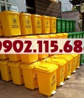Hình ảnh: Thùng rác nhựa 60l, thùng rác 60l đạp chân, thùng rác 60l nắp lật, thùng rác 60l nắp kín,