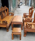 Hình ảnh: Bộ Bàn Ghế Nghê Đỉnh Gỗ Nghiến