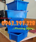 Hình ảnh: Thùng nhựa đặc A4, hộp nhựa linh kiện, khay nhựa chứa đồ