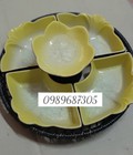 Hình ảnh: Bộ khay lẩu kem sứ