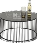 Hình ảnh: TS KOPA-07| Bàn Sofa Tròn Kính Chân Sắt Hiện Đại Hcm