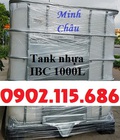 Hình ảnh: Tank IBC, tank đựng nước công trình, tank nuôi cá, tank đựng hóa chất, tank đựng dầu, tank nước 1000L,