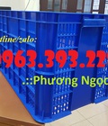 Hình ảnh: Sọt nhựa đựng hàng, sọt nhựa rỗng cao 39, sọt đựng nông sản