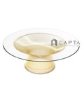 Hình ảnh: Bàn sofa kính tròn 800  hiện đại cho phòng khách tp HCM