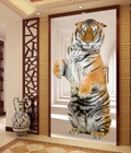 Hình ảnh: tranh gạch 3d con hổ