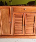 Hình ảnh: Tủ Giày Dép Kiểu Nan 3 Cánh Bằng Gỗ Tốt
